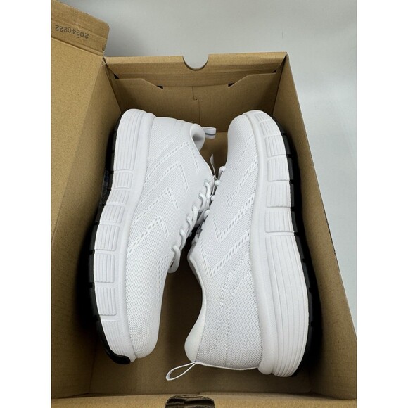 Kirkland Signature Comfort Walker Men’s White Sneakers Slip-Resistant Shoes Sz10 main image 11